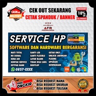 Spanduk Banner Jasa Service Hp / Banner Toko Service Hp Handphone Hape