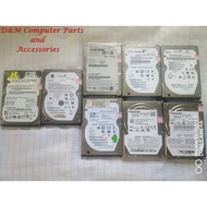 LAPTOP HDD 2.5 LOW HEALTH 2ND HAND 5400RPM Internal Hard Drive Disk *Assorted Brand* {2nd Hand}