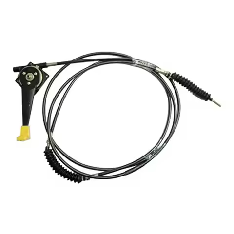 910/48800 Throttle Cable Assy With Lever for Backhoe Loader 2CX/3CX/4CX/3CS/4CN Accelerator Parts Sp