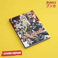 Anime Fire Notebook Force D Hardcover A5 Notebook Agenda Planner JournalNotes