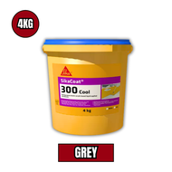 Sika® Sikacoat 300 Cool 4KG Multipurpose Elastic Acrylic Waterproof For Slab / Rooftop / Balcony
