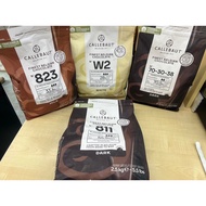 Callebaut Chocolate 811 Dark 54.5% | 70-30-38 70.5% Extra Dark | 823 33.6% Milk ｜W2 White 28% [ORI P