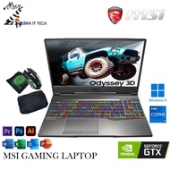 MSI GP65 15.6" Gaming Laptop - Intel Core i7-9th Gen NVIDIA GeForce GTX 1660ti/RTX 2060 6G GDDR6 Win