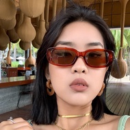 New Square Frame Sunglasses Personality Thick Edge Trend Glasses Men And Women Hip Hop Sunglasses Re