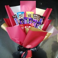 Chocolate Bouquet Flower / Surprise Delivery Bouquet Gift / Birthday Bouquet Gift /Anniversary Bouqu