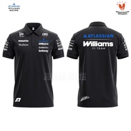 NEW ERA POLO shirt Tshirt Team Williams Racing 2026 Collar shirt Alex Albon Formula One F1new era