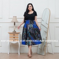 Rok Payung 7/8 Motif Batik / ROK MODERN / ROK KERJA WANITA / ROK REMPEL / BAWAHAN WANITA /  ROK PANJ