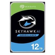 含發票希捷監控鷹AI Seagate SkyHawk AI 12TB 7200轉監控硬碟 (ST12000VE001)