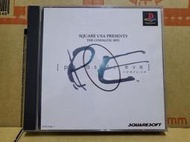 6A1箱 日本索尼光碟 PS 異魔 Parasite Eve 盒書