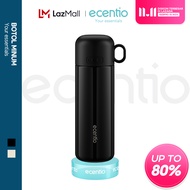 ecentio termos air panas 500ml stainless steel 304+316 tahan 8 jam botol air dengan tutup kecil port