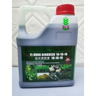 4L Yi Nong Biogreen 16-16-16 益农青肥素 / Baja Foliar / Baja Subur / Sesuai semua jenis tanaman
