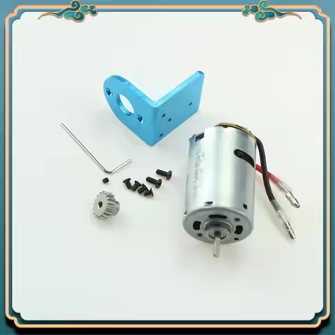 (New)-540 Brushed Motor With Mount Base For Wltoys 12428 12423 12427 1/12 RC Car Upgrade Parts Acces