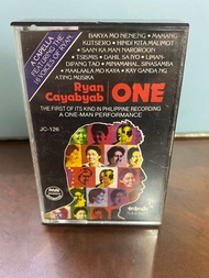 Ryan Cayabyab – One - OPM Original Philippines Pop Soul Music Album Cassette Tape - VG w penmark not