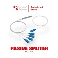 Passive Splitter 1:4 Fiber Optic Splitter Mini PLC 1:4 SC UPC FTTH PLC Splitter