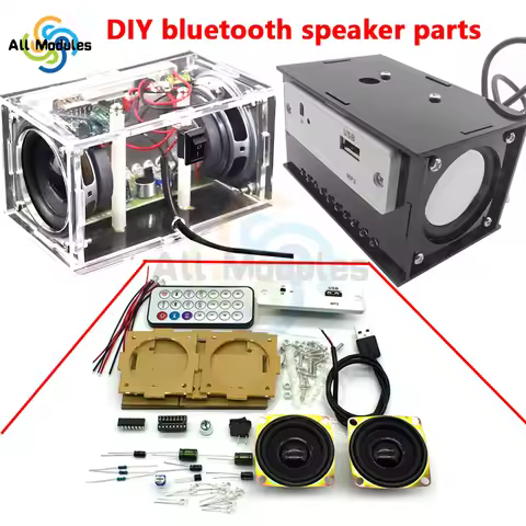 DIY Bluetooth Speaker Making And Assembling Electronic Welding Kit Teaching Practice DIY Electronic