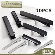 10,i`Pieceslh+Simple Duckbill Alligator Hair Clip Set Alligator Clips Duckbill Clip|JH(Black(IHair