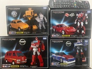 ⚠️現金面交、議價、分售、改交易地點免問己讀不回⚠️全新TAKARA TOMY變形金剛TRANSFORMERS MASTERPIECE MP-19煙幕SMOKESCREEN、MP-21大黃蜂BUMBL