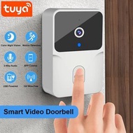 Tuya WiFi Video Doorbell HD Camera Wireless PIR Motion Detection IR Security Alarm Smart Home Door Bell Intercom