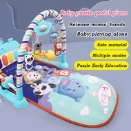 【Encourages Leg Movement】 Baby Gym with Music and Lights for Infants 0-12 Months Baby Play Gym/Kick 