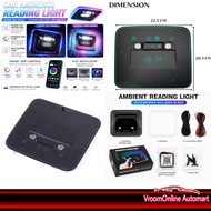 CAR INTERIOR ROOF AMBIENT READING LIGHT RGB APPS STARRY SKY DYNAMIC LINES AMBIENT READING LIGHT UNIV