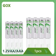GOX 1.2V Ni-MH Rechargeable Battery AA 2450mAh AAA 900mAh