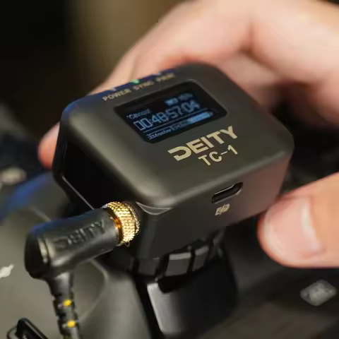 Deity TC-1 Wireless Timecode Box Generator Microphone Time Coder Support APP Control For Video Recor