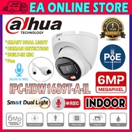 DAHUA IPC-HDW-1639T-A-IL 6.0MP POE IP Network CCTV Camera 6MP HD Dome Indoor Smart Dual Light Mic Vo