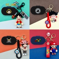 For Baseus Bowie MA10 Pro Case Cartoon Mario Keychain Cute Silicone Soft Case Baseus Bowie MA10 Pro 