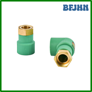 BFJHN Ppr Pipe Fittings DN20/DN25/DN32 to 3/4 1 Inch Brass Female Water Heater Dedicated Live Connec