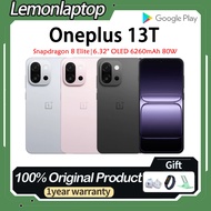 Global Rom Oneplus 13T Snapdragon 8 Elite 6.32 inches LTPO AMOLED OLED 6260mAh 80W Fast Charging One