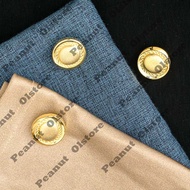 1.8cm gold stamp button - gold