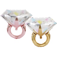 Diamond Ring Foil Balloon  Marriage Bride Engagement Wedding Events Party Decoration