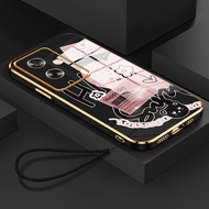 HP Casing For OPPO A79 5G A2 5G A60 A80 5G A3 Pro 5G Case Casing Lucky Words Pattern Casing Phone Ca