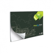 Standard 165gsm A3 Drawing Block / kertas lukisan 20 Sheets (S-1653)