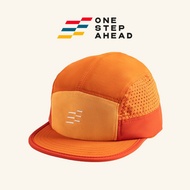 OSA Ascent Running Cap Sunburst Orange 5 panel Mesh Sports Running Cycling Cap