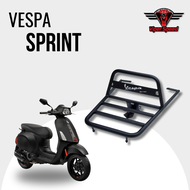 แร็คท้าย Vespa Sprint เป็นอุปกรณ์เสริมสำหรับ เดินทางไกล หรือ บรรทุกสัมภาระ