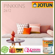 JOTUN 5L 2612 PINKKINS  ESSENCE COVER PLUS SHEEN &amp; MATT/INTERIOR WALL PAINT /CAT BOLEH CUCI/KILAT &amp; TAK KILAT