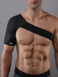 JINGBA SUPPORT 1件可調式通用肩護帶,適用於籃球、跑步、舉重等運動