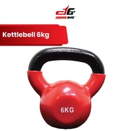 Desire Gym 6kg Cast Iron Vinyl Coated Kettlebell Dumbbell Weight Lifting Gym Training Bell Home Trai