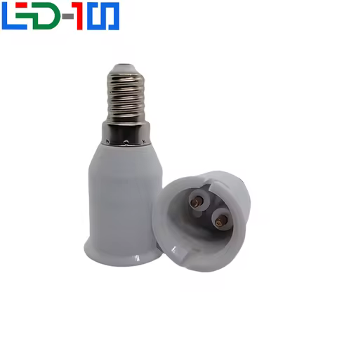 new E14 To B22 Adapter Splitter Bulb Light Socket Converter Lighting Accessory