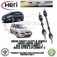 KIA CARENS (2005y~) / NAZA CITRA 2.0 (2005Y~) DRIVE SHAFT (LEFT & RIGHT) DRIVE SHAFT -BRAND HERI