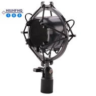 Universal 3KG Bearable Load Mic Microphone Shock Mount Clip Holder Stand Radio Studio Sound Recording Bracket Black Professional