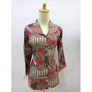 WOMEN'S BATIK WORK BLOUSE PREMIUM TOP 213JM24 ONLY SIZE S (6B1F)