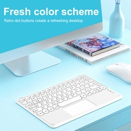 Wireless keyboard Bluetooth-compatible Rechargeable Type-c 78 Keys 10 inches Mini Portable Keyboard