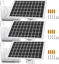 3 Pack 7W Solar Panel Charger Compatible with SimpliSafe Outdoor Security Camera, Wyze Battery Cam P