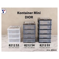 DIOR Mini Drawer Makeup Box/ Cosmetic Rack/ Tantos 8212/