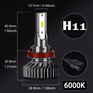 1 Pair CSP Car LED Headlight Bulbs H4 H7 H8 H10 9012 H11 H27 9005 HB3 9006 HB4 H1 Light 3000K 4300K