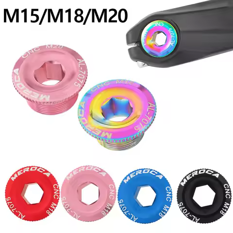 M18 M19 M20 M15 crank bolt dust cover For shimano M4000 M590 M610 Sram fsa MTB bike hollowtech crank