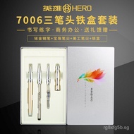Gift Pen Hero Fountain Pen7006Gift set Business Office Signature Pen Graduation Souvenirs Wholesale