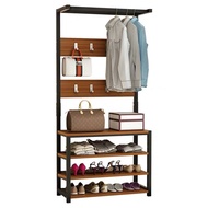 Clothes Stand Floor Coat Hanger Stand Floor Hanger Coat Racks For Clothes Rack All-in-One Multifunct